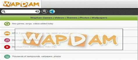 www.wapdam..com|Wapdam: free videos, music, apps, games, downloads